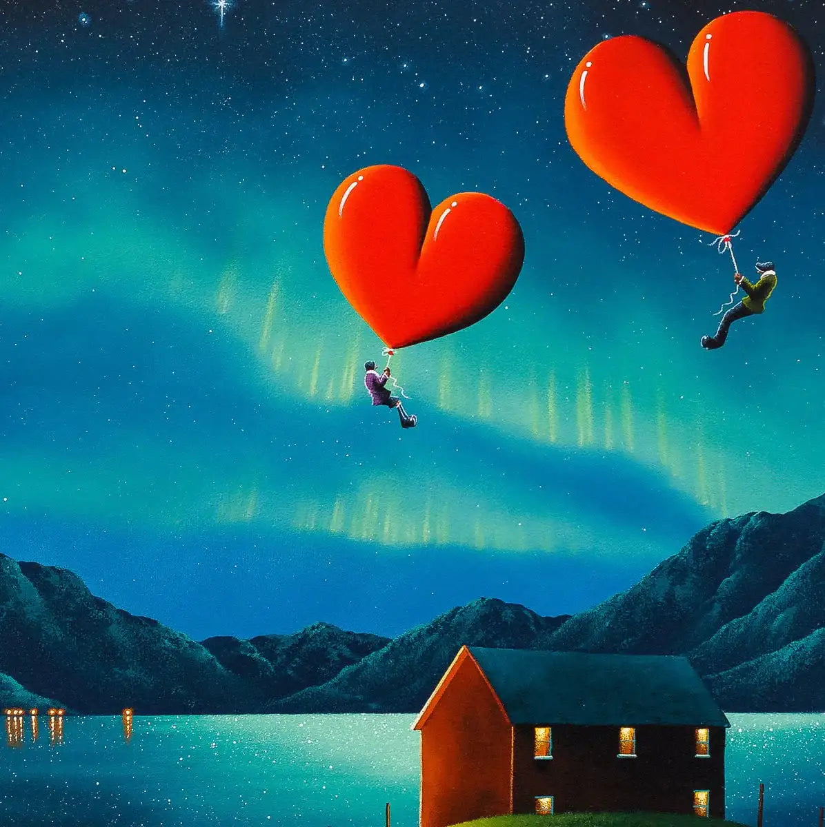 Once In A Lifetime Love - Original - SOLD by artist David Renshaw - Wyecliffe Galleries