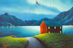 Once In A Lifetime Love - Original - SOLD by artist David Renshaw - Wyecliffe Galleries