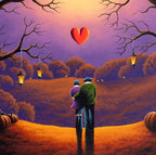 Only Light, Only Love - Original - SOLD by artist David Renshaw - Wyecliffe Galleries