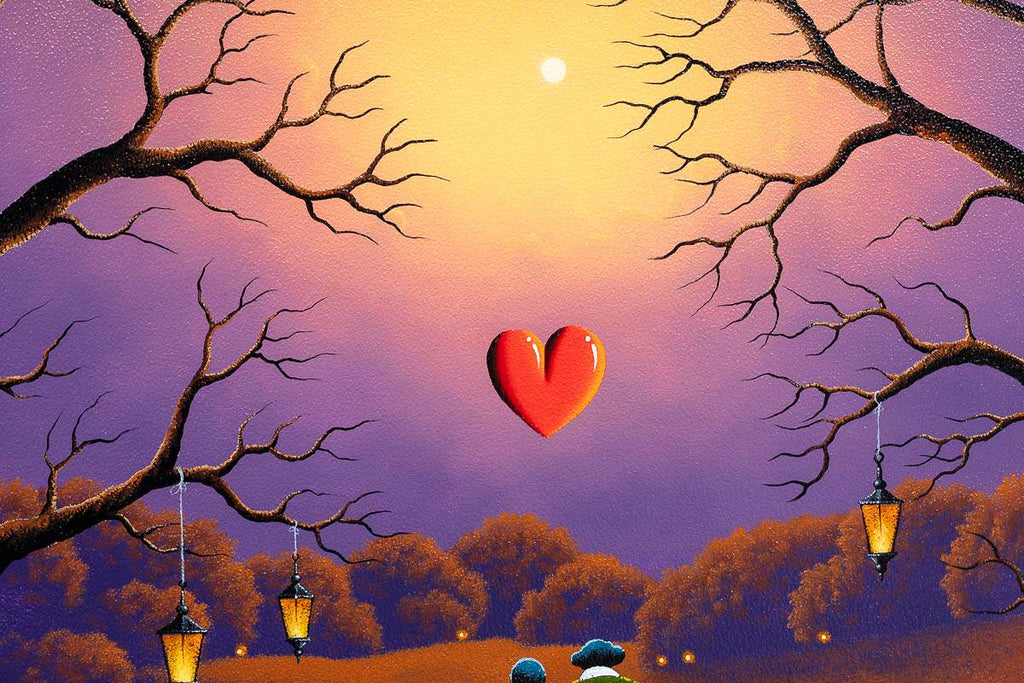 Only Light, Only Love - Original - SOLD by artist David Renshaw - Wyecliffe Galleries
