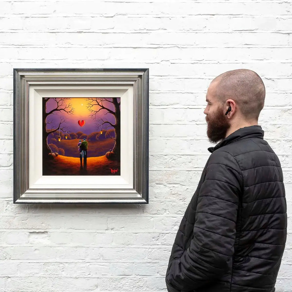 Only Light, Only Love - Original - SOLD by artist David Renshaw - Wyecliffe Galleries