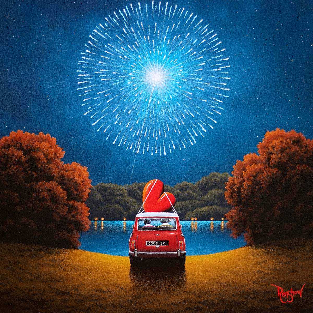 Our Carte Blanche - Original - SOLD by artist David Renshaw - Wyecliffe Galleries