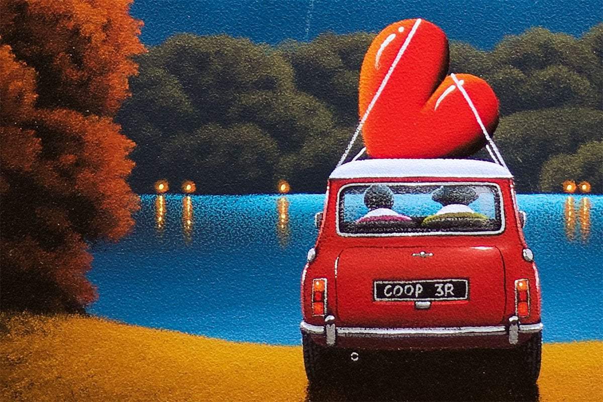 Our Carte Blanche - Original - SOLD by artist David Renshaw - Wyecliffe Galleries