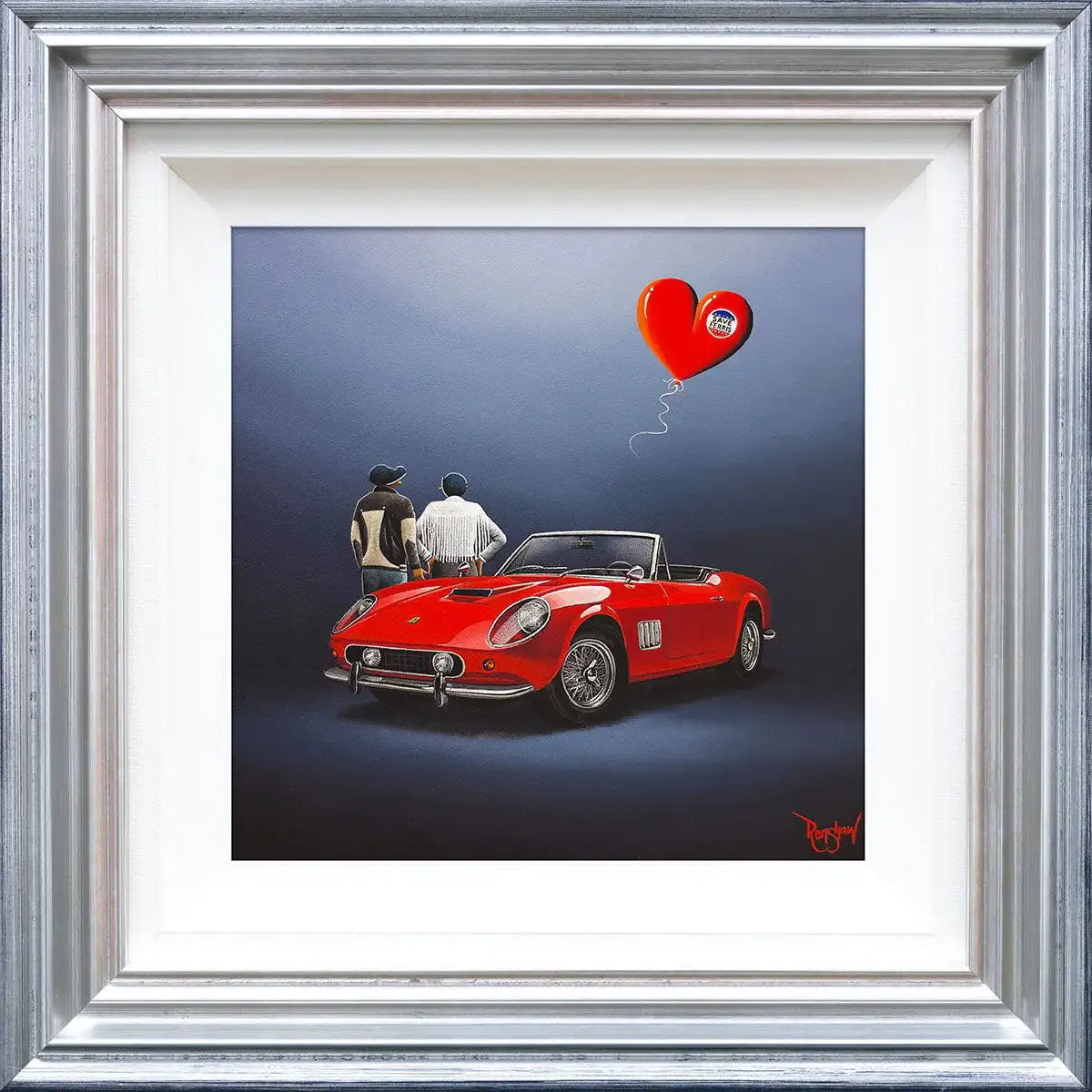 Our Day Off! - Original - SOLD by artist David Renshaw - Wyecliffe Galleries