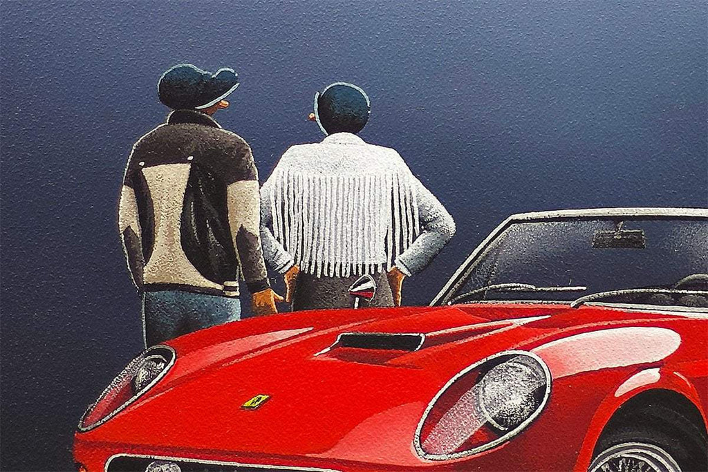 Our Day Off! - Original - SOLD by artist David Renshaw - Wyecliffe Galleries