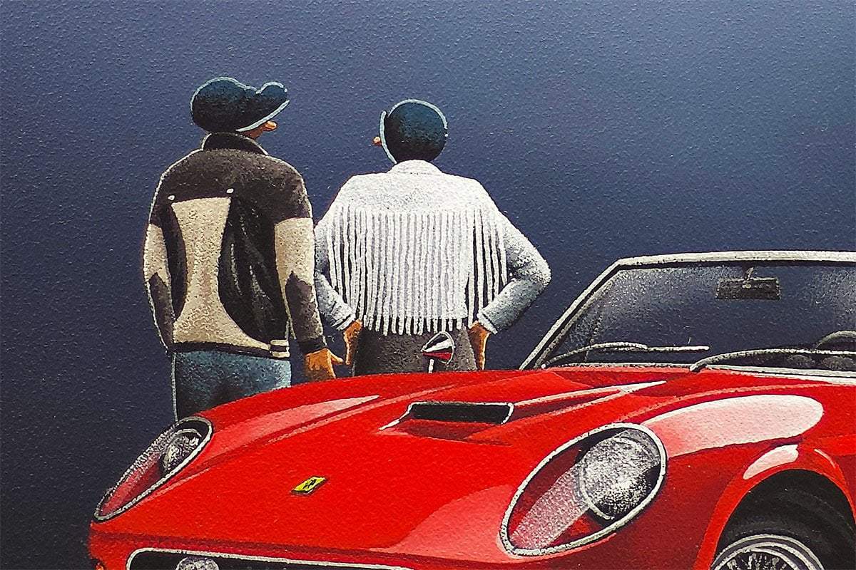 Our Day Off! - Original - SOLD by artist David Renshaw - Wyecliffe Galleries