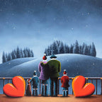 Our Family Star - Original - SOLD by artist David Renshaw - Wyecliffe Galleries