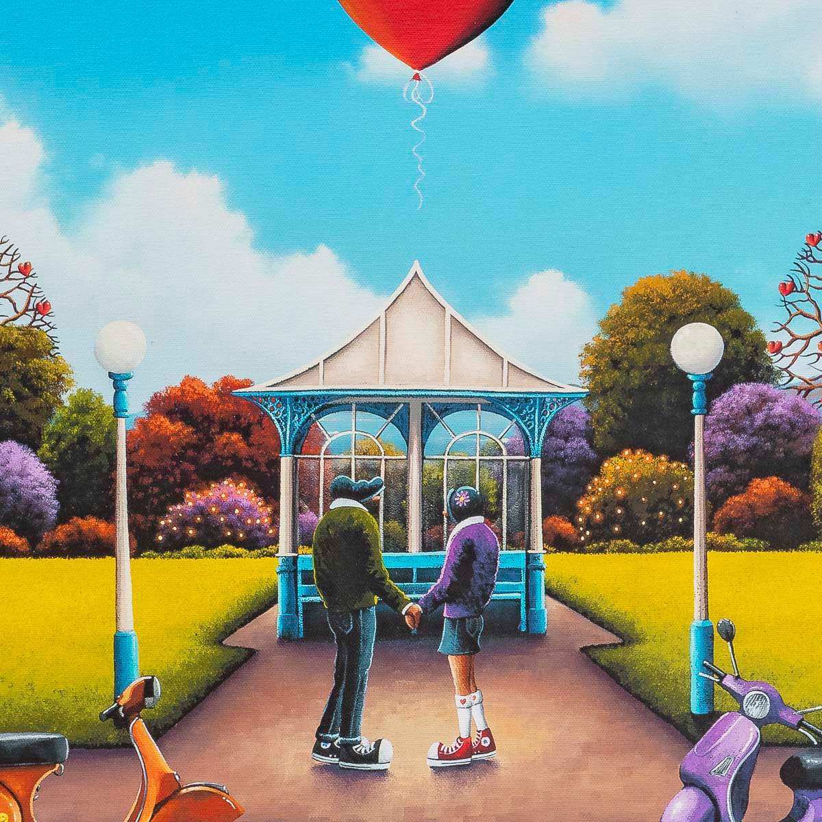 Our First Date - Boutique Edition by artist David Renshaw - Wyecliffe Galleries