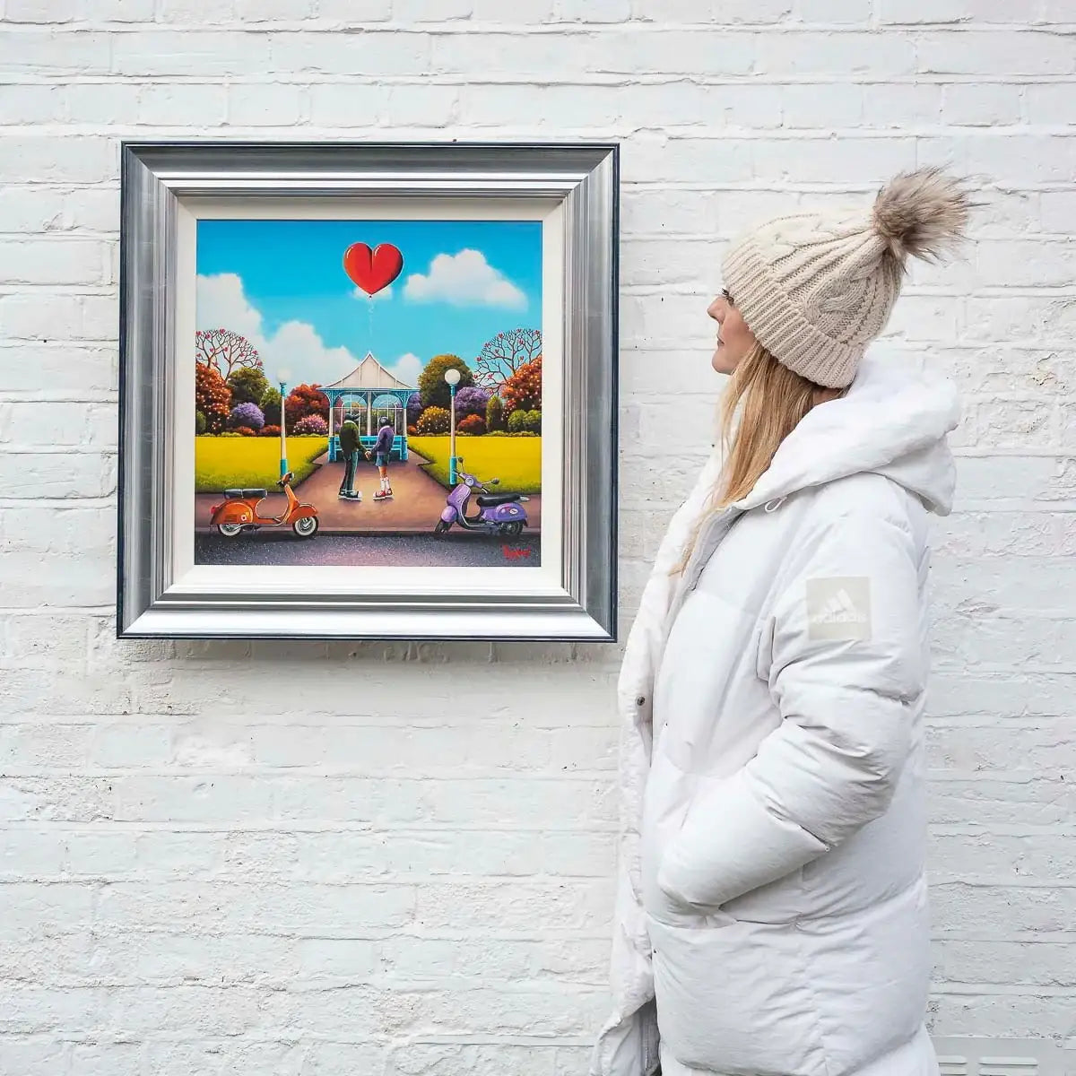 Our First Date - Boutique Edition by artist David Renshaw - Wyecliffe Galleries