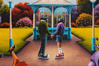 Our First Date - Boutique Edition by artist David Renshaw - Wyecliffe Galleries