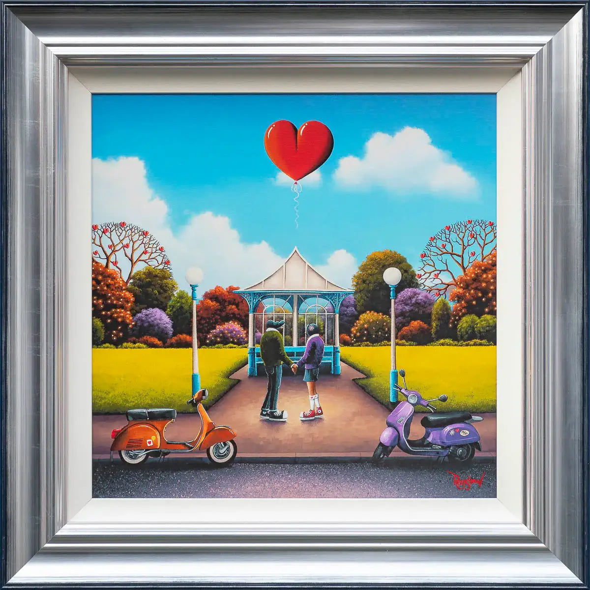 Our First Date - Boutique Edition by artist David Renshaw - Wyecliffe Galleries