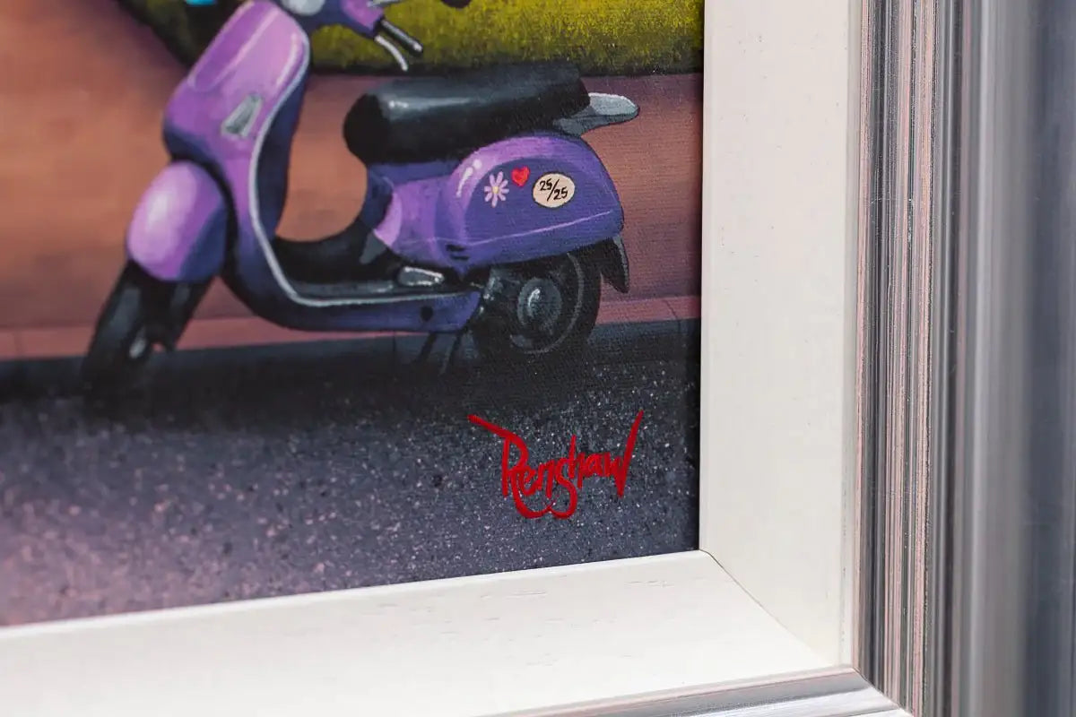 Our First Date - Boutique Edition by artist David Renshaw - Wyecliffe Galleries