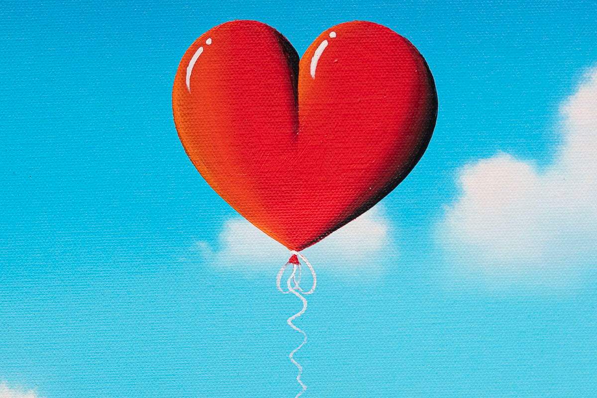 Our First Date - Boutique Edition by artist David Renshaw - Wyecliffe Galleries