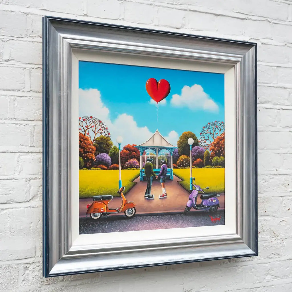 Our First Date - Boutique Edition by artist David Renshaw - Wyecliffe Galleries