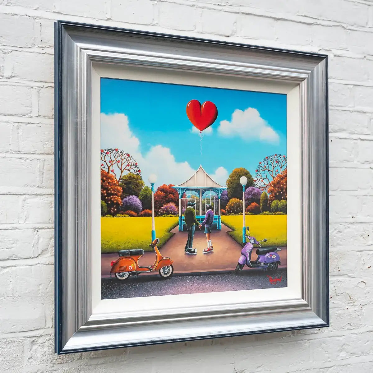 Our First Date - Boutique Edition by artist David Renshaw - Wyecliffe Galleries
