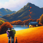 Our Forever Home - Original - SOLD by artist David Renshaw - Wyecliffe Galleries