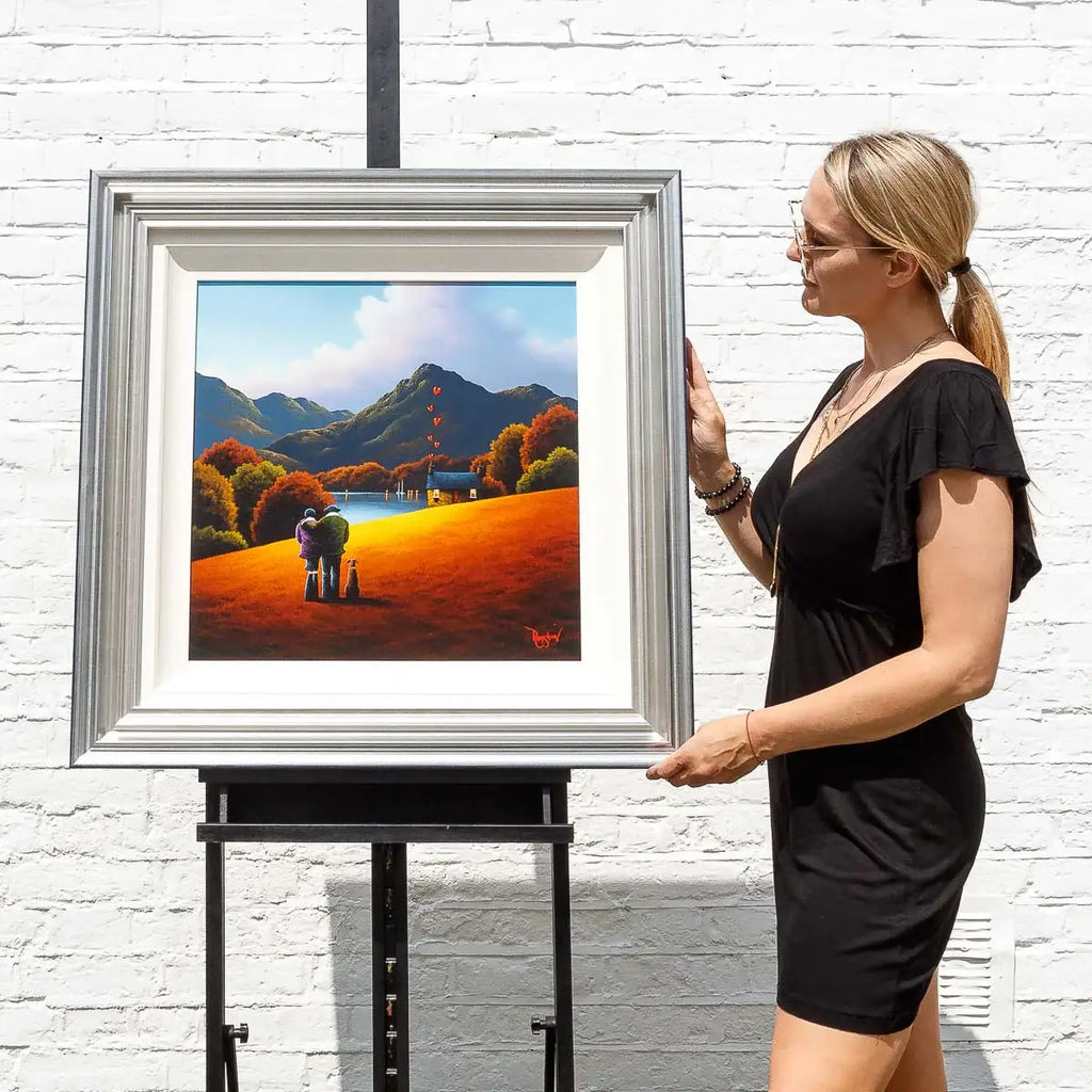 Our Forever Home - Original - SOLD by artist David Renshaw - Wyecliffe Galleries