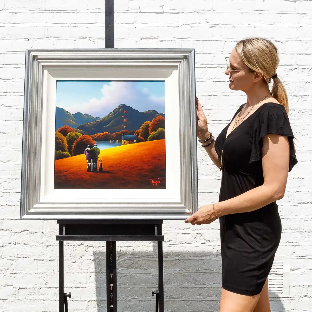 Our Forever Home - Original - SOLD by artist David Renshaw - Wyecliffe Galleries