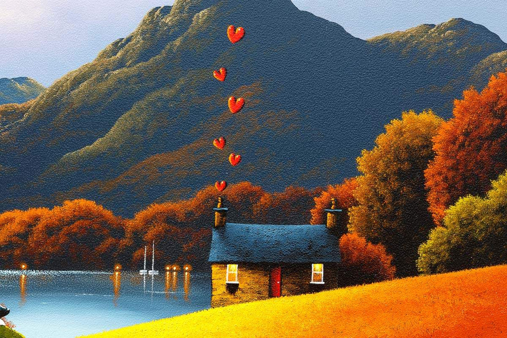Our Forever Home - Original - SOLD by artist David Renshaw - Wyecliffe Galleries