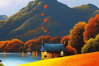 Our Forever Home - Original - SOLD by artist David Renshaw - Wyecliffe Galleries