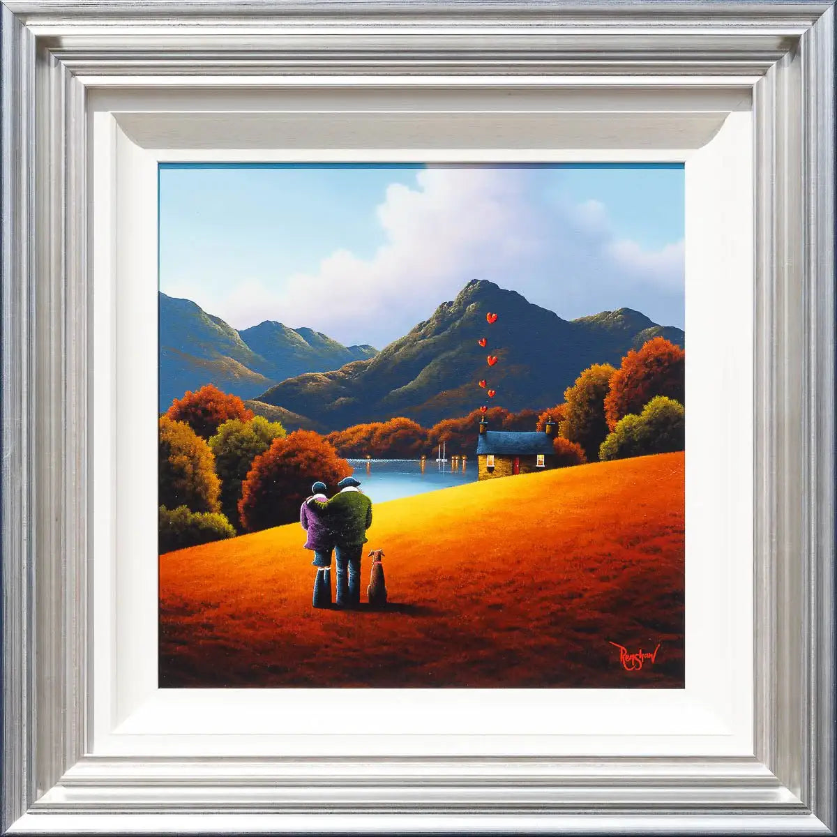 Our Forever Home - Original - SOLD by artist David Renshaw - Wyecliffe Galleries