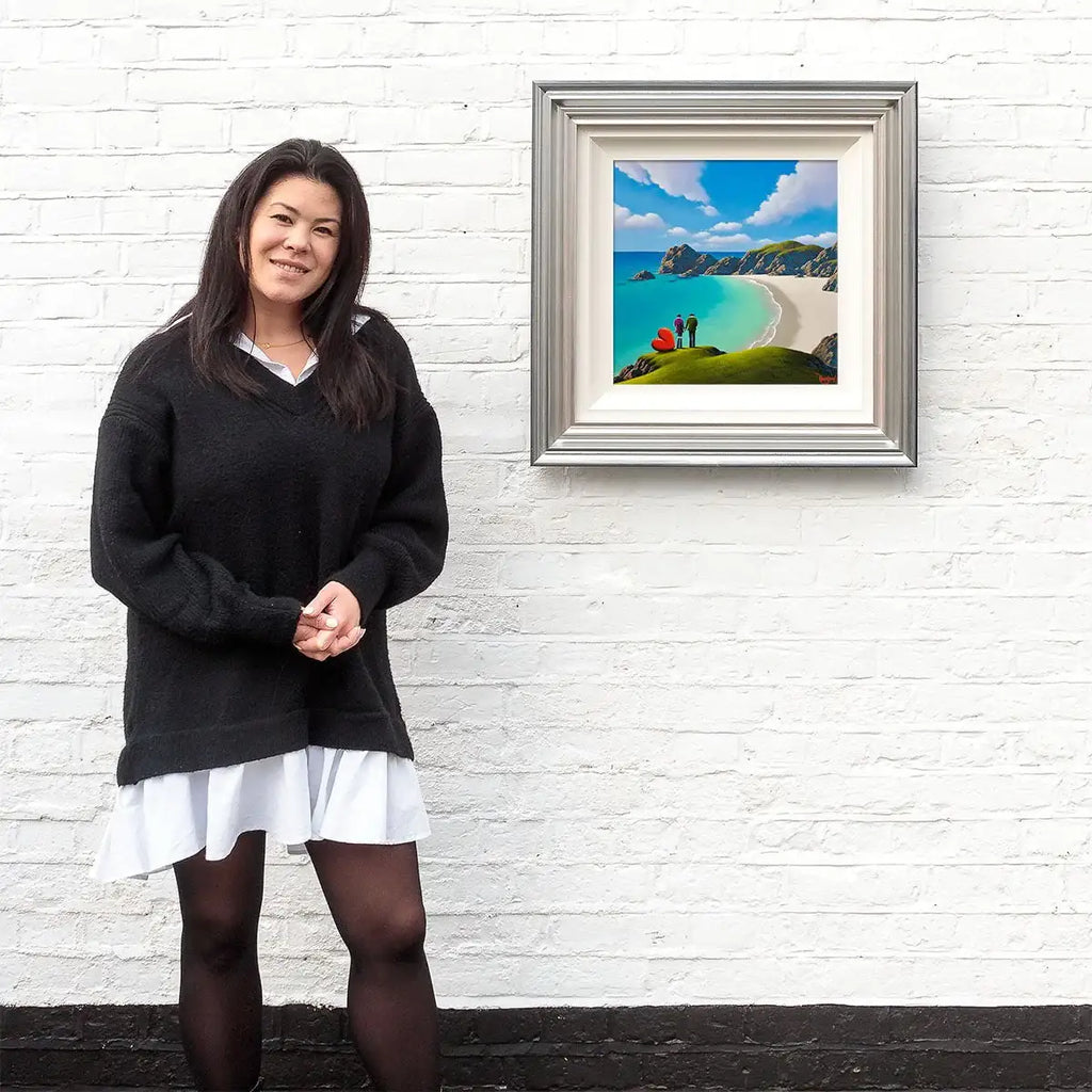 Our Happy Place - Original - SOLD by artist David Renshaw - Wyecliffe Galleries