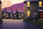 Our Love Blossoms Upon A Moonlit Sky - Original by artist David Renshaw - Wyecliffe Galleries
