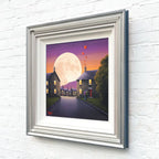 Our Love Blossoms Upon A Moonlit Sky - Original by artist David Renshaw - Wyecliffe Galleries