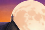 Our Love Blossoms Upon A Moonlit Sky - Original by artist David Renshaw - Wyecliffe Galleries