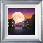 Our Love Blossoms Upon A Moonlit Sky - Original by artist David Renshaw - Wyecliffe Galleries