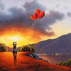 Our Love Flies High - Boutique Edition by artist David Renshaw - Wyecliffe Galleries