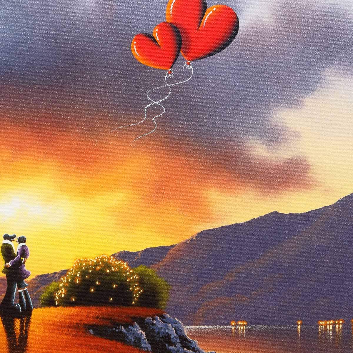 Our Love Flies High - Boutique Edition by artist David Renshaw - Wyecliffe Galleries