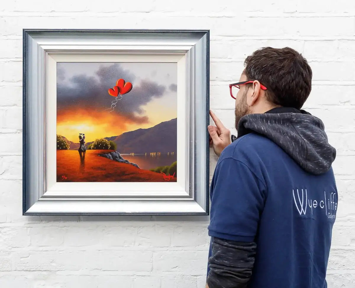 Our Love Flies High - Boutique Edition by artist David Renshaw - Wyecliffe Galleries