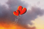 Our Love Flies High - Boutique Edition by artist David Renshaw - Wyecliffe Galleries
