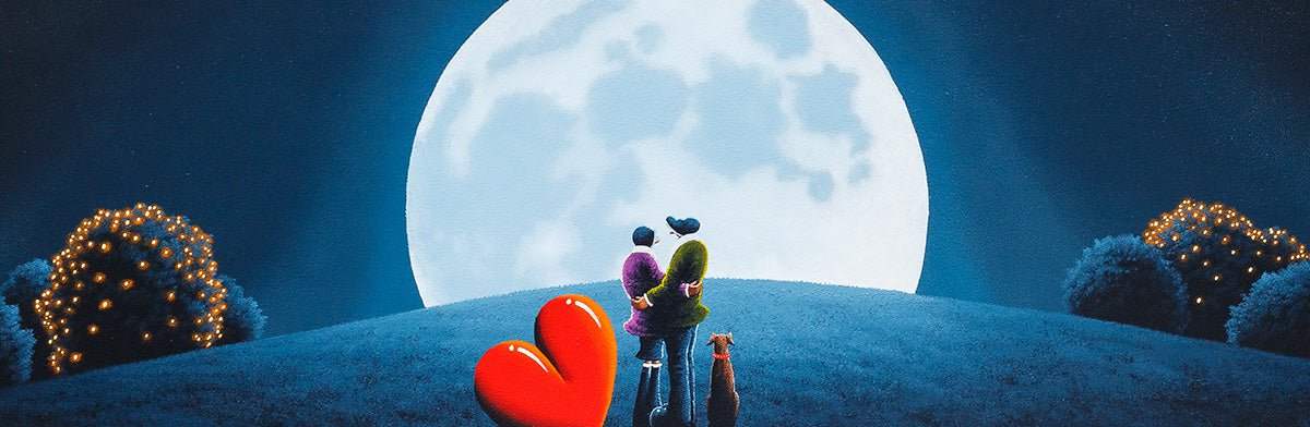 Our Love Grows Bigger and Bigger - Original - SOLD by artist David Renshaw - Wyecliffe Galleries