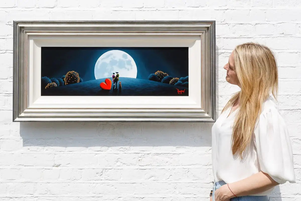 Our Love Grows Bigger and Bigger - Original - SOLD by artist David Renshaw - Wyecliffe Galleries
