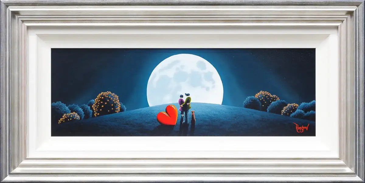 Our Love Grows Bigger and Bigger - Original - SOLD by artist David Renshaw - Wyecliffe Galleries