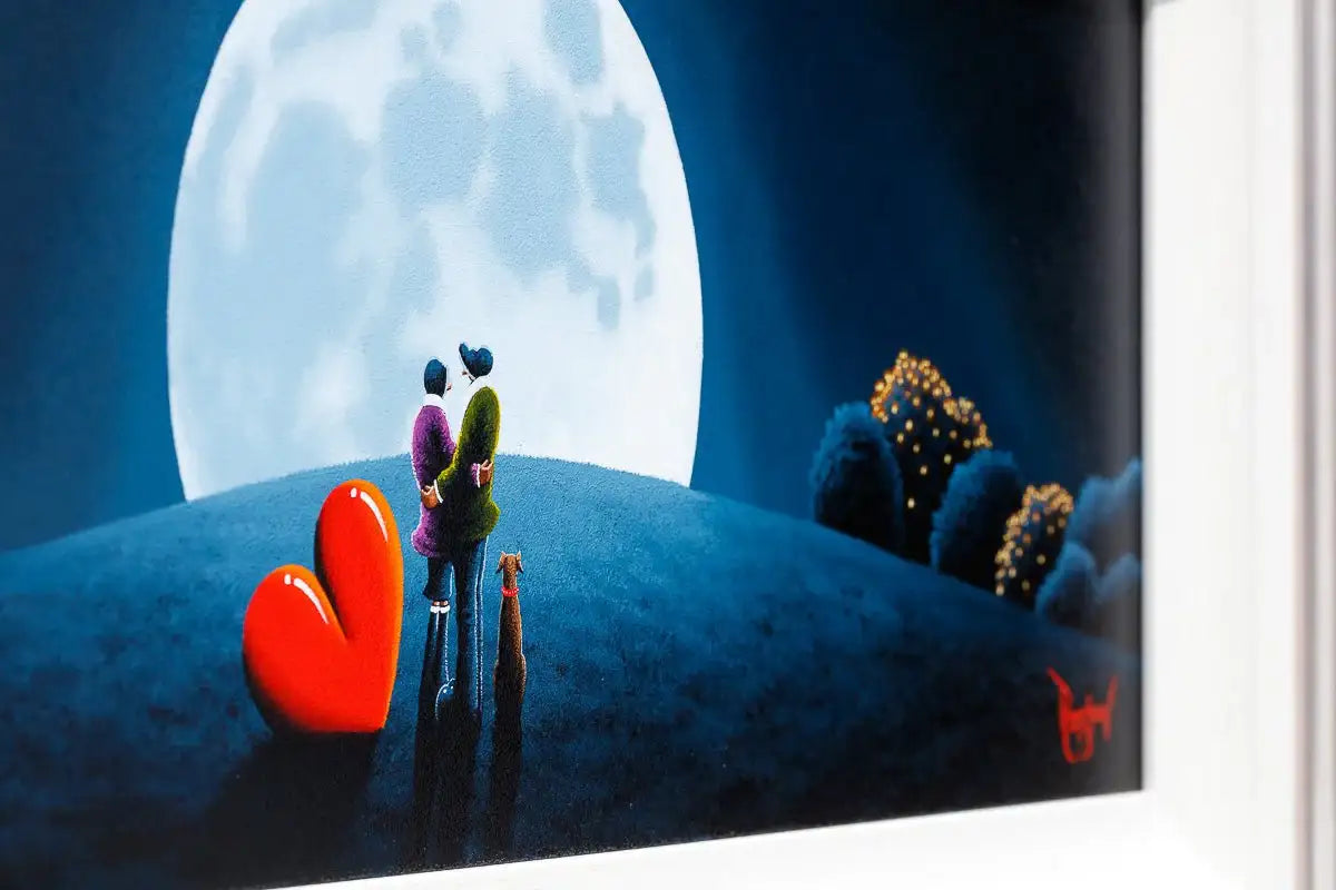 Our Love Grows Bigger and Bigger - Original - SOLD by artist David Renshaw - Wyecliffe Galleries