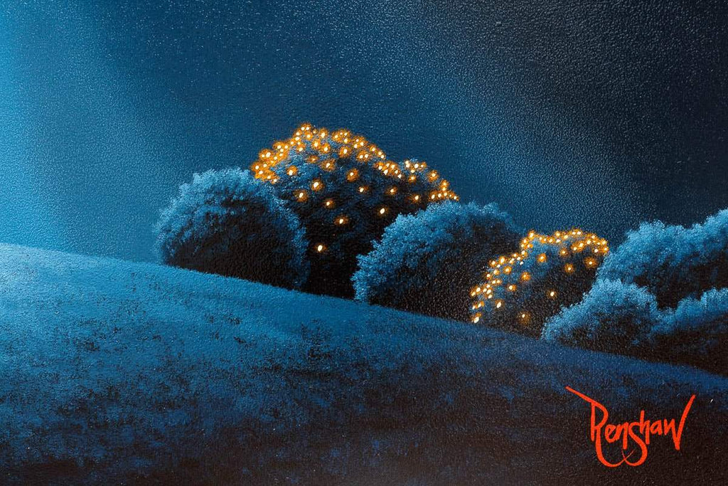 Our Love Grows Bigger and Bigger - Original - SOLD by artist David Renshaw - Wyecliffe Galleries