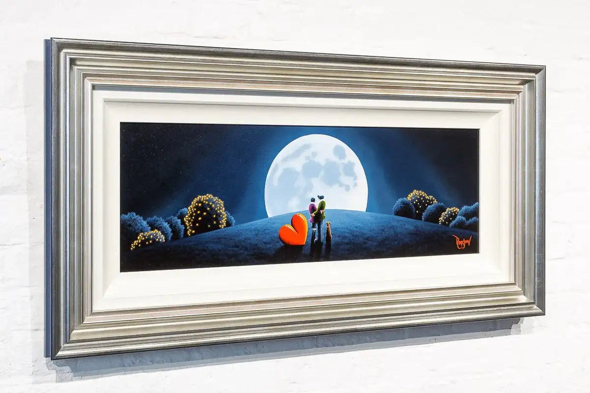 Our Love Grows Bigger and Bigger - Original - SOLD by artist David Renshaw - Wyecliffe Galleries
