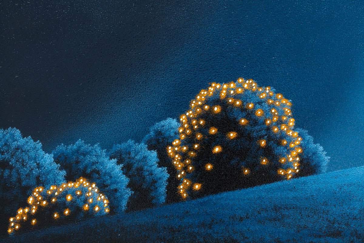 Our Love Grows Bigger and Bigger - Original - SOLD by artist David Renshaw - Wyecliffe Galleries