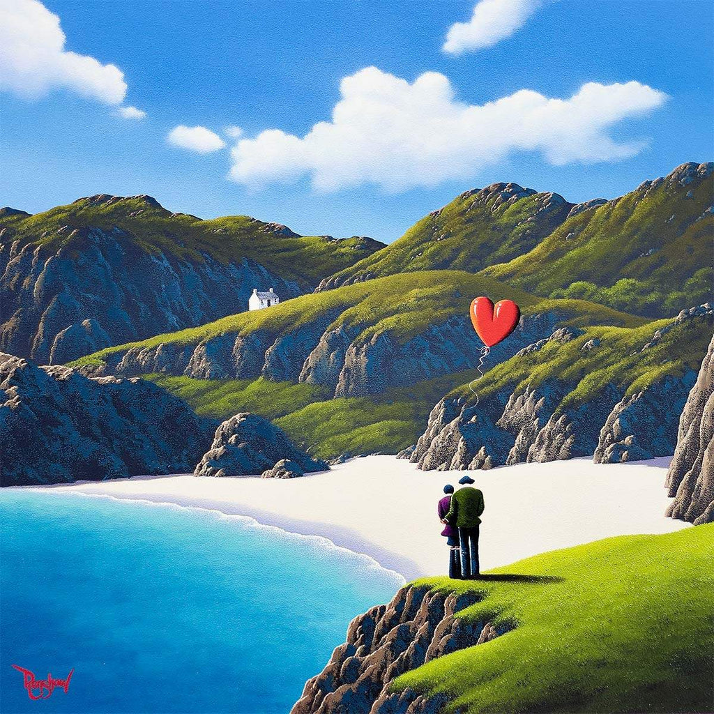 Love You To The Beach and Back - Original - SOLD by artist David Renshaw - Wyecliffe Galleries