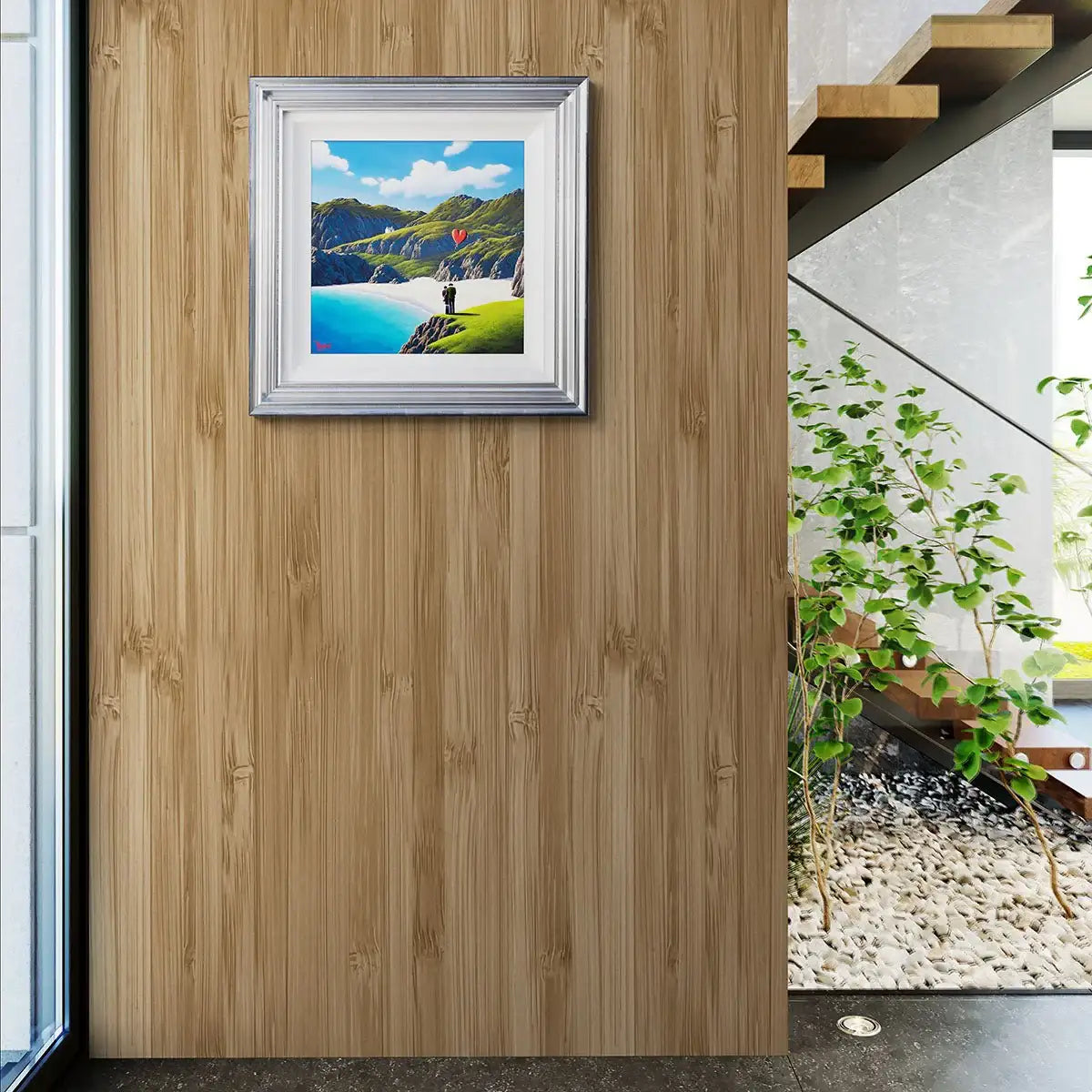 Love You To The Beach and Back - Original - SOLD by artist David Renshaw - Wyecliffe Galleries