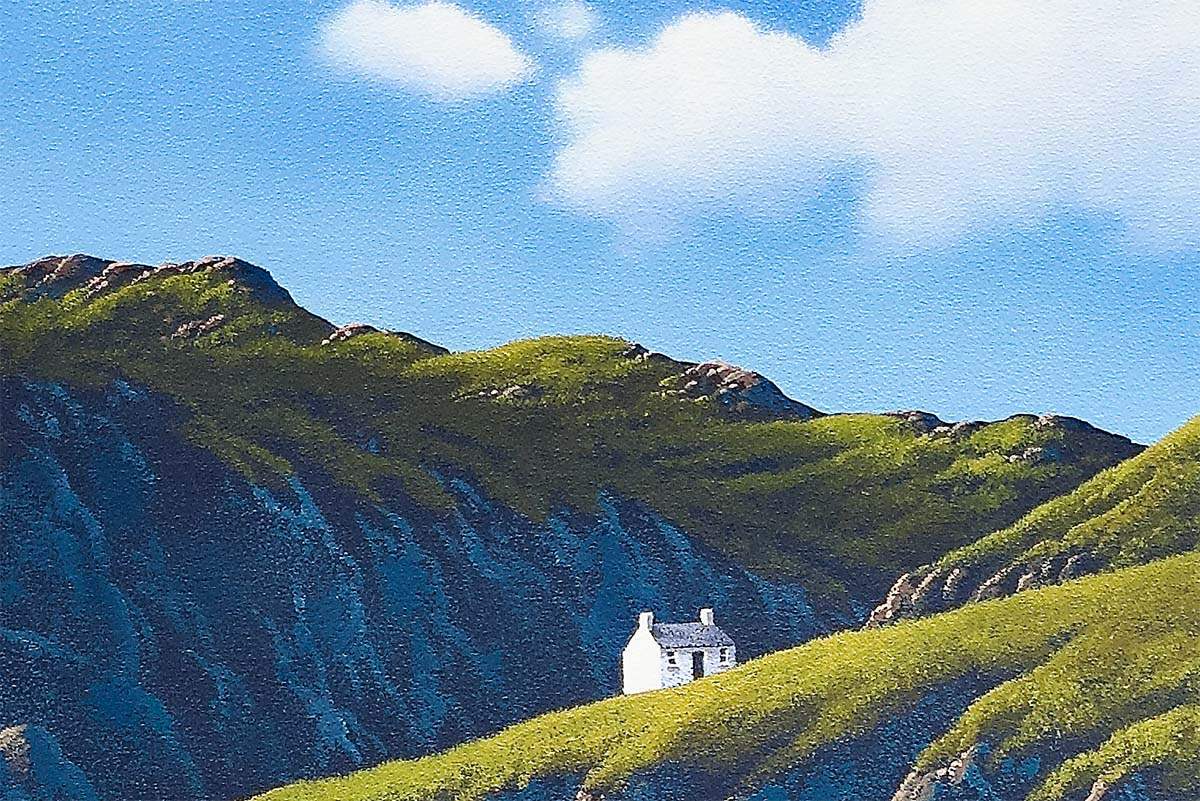 Love You To The Beach and Back - Original - SOLD by artist David Renshaw - Wyecliffe Galleries