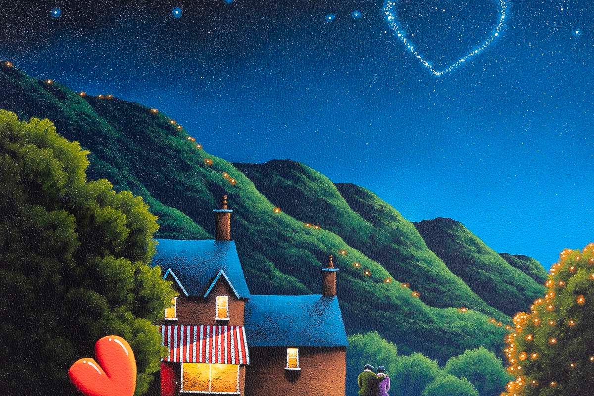Our Love Is Written In The Stars - Original by artist David Renshaw - Wyecliffe Galleries