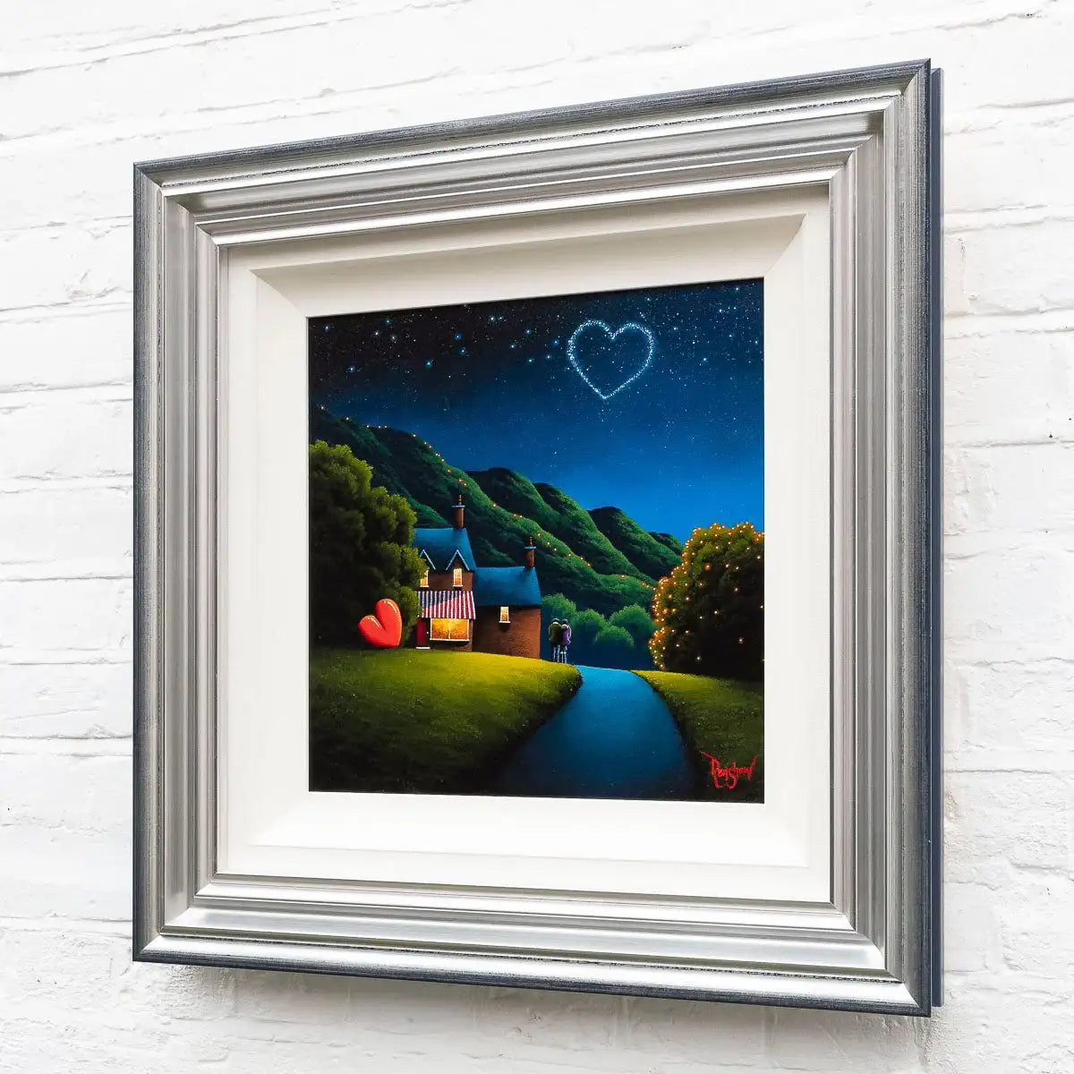 Our Love Is Written In The Stars - Original by artist David Renshaw - Wyecliffe Galleries