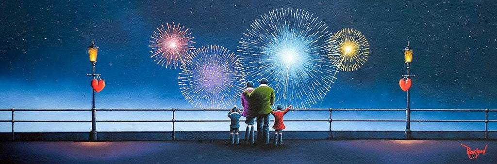 Our Love Knows No Bounds - Original - SOLD by artist David Renshaw - Wyecliffe Galleries