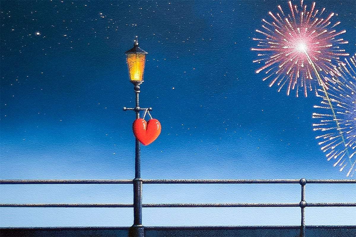 Our Love Knows No Bounds - Original - SOLD by artist David Renshaw - Wyecliffe Galleries