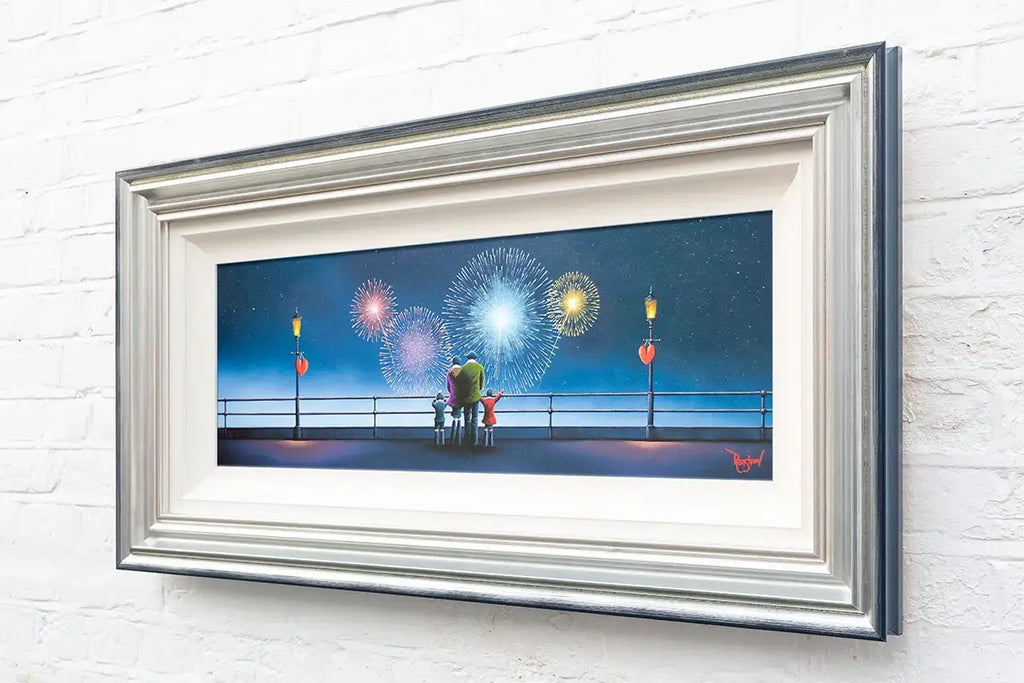 Our Love Knows No Bounds - Original - SOLD by artist David Renshaw - Wyecliffe Galleries