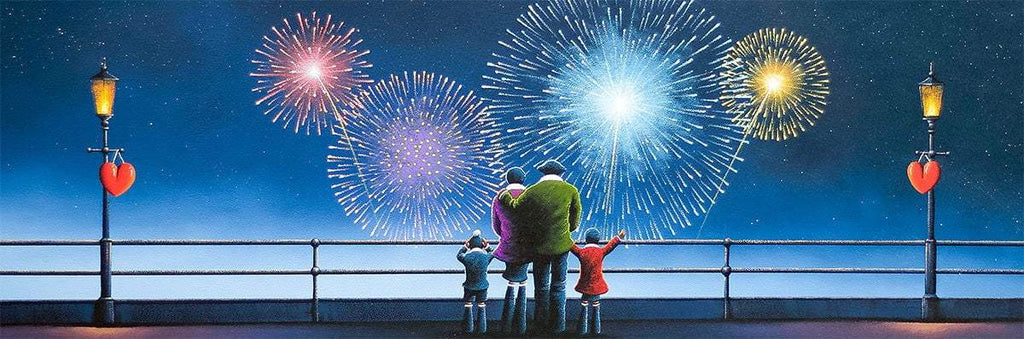 Our Love Knows No Bounds - Original - SOLD by artist David Renshaw - Wyecliffe Galleries